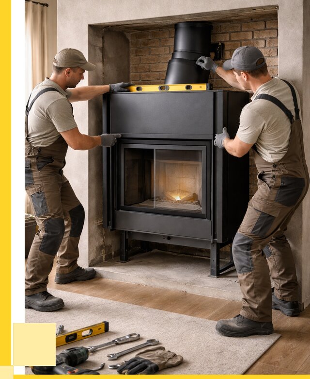 Установка каминных топок в Пскове под ключ от 18270 р. | ЭриданПск