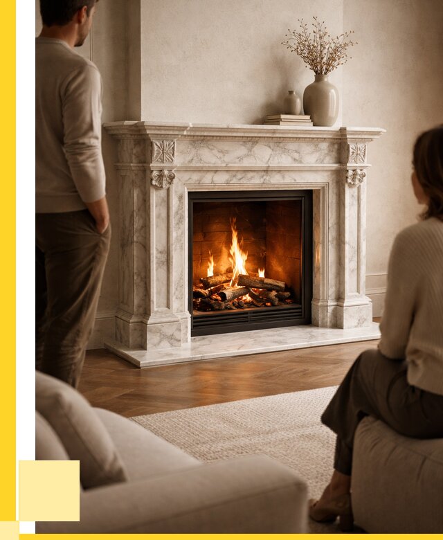 Мраморные камины под ключ в Пскове от 253750 р. | ЭриданПск