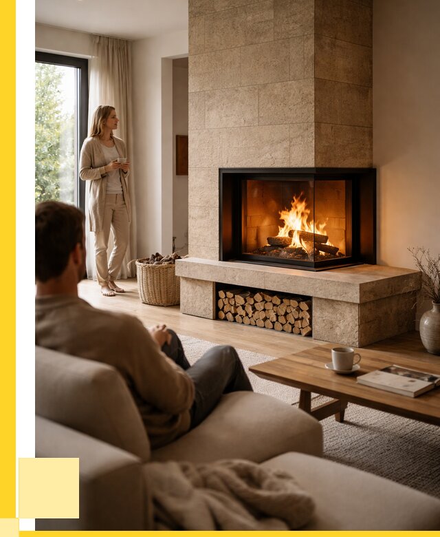 Угловые камины из кирпича установка в Пскове от 152250 р. ЭриданПск