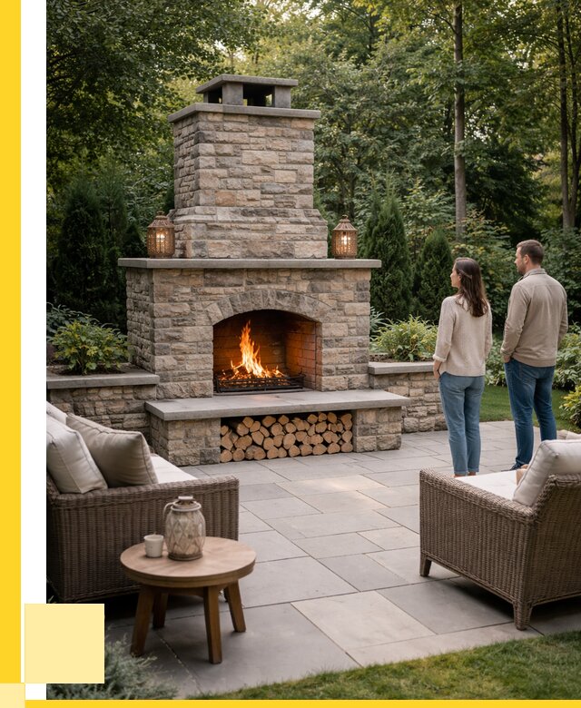 Уличные камины из кирпича в Пскове от 152250 р. | ЭриданПск