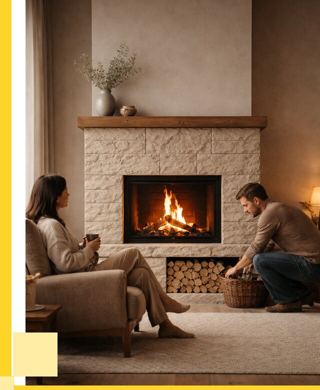 Камины для дома в Пскове под ключ от 152250 р. | ЭриданПск