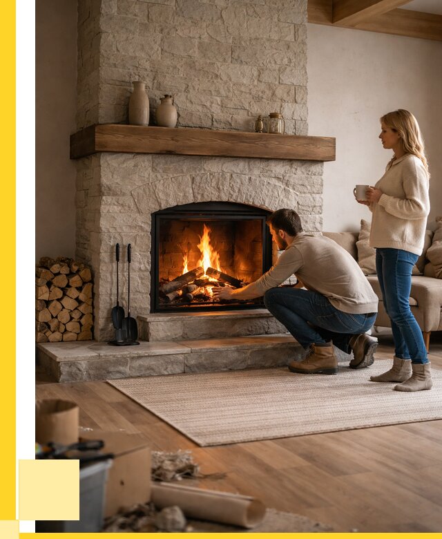 Камины для загородного дома в Пскове от 355250 р., ЭриданПск