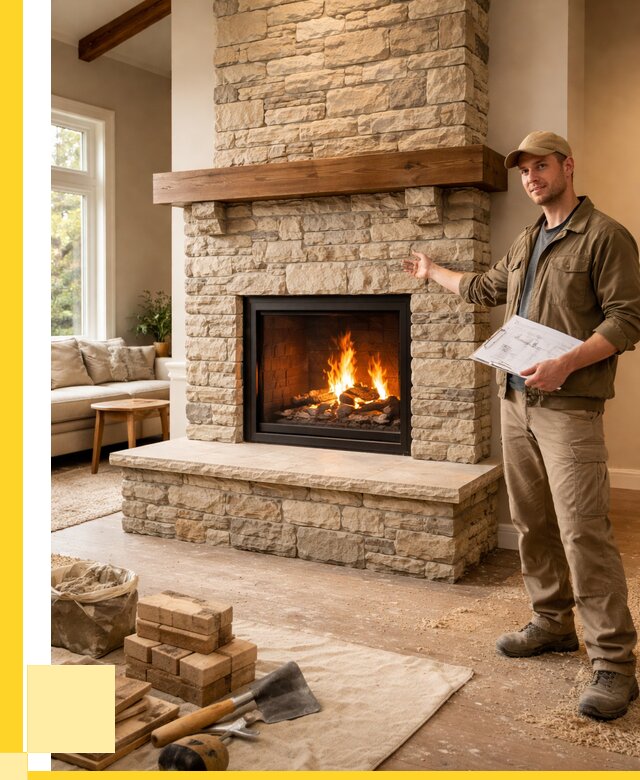 Камины под ключ в Пскове от 182700 р. | ЭриданПск — установка