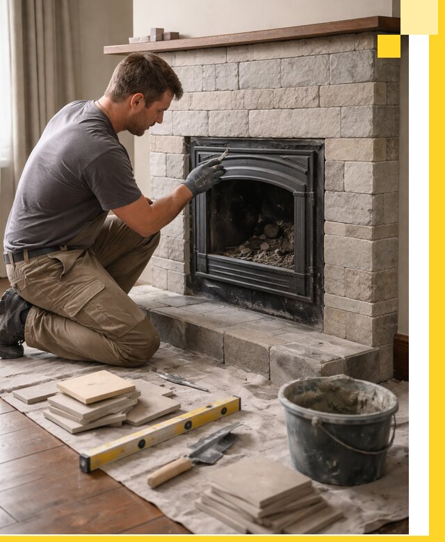 Профессиональный ремонт каминов в Пскове восстановление и сервис