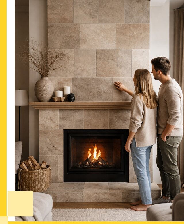 Облицовка каминов керамогранитом в Пскове от 4568 р. | ЭриданПск