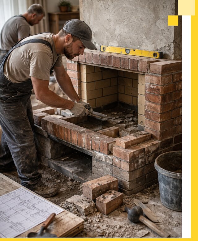 Изготовление и установка каминопечей под ключ в Пскове