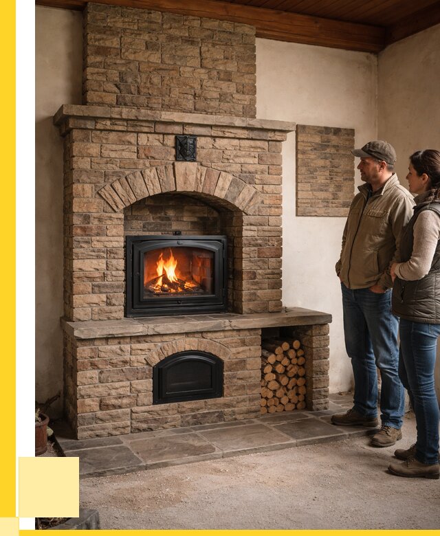 Кирпичная печь под ключ в Пскове от 152250 р. | ЭриданПск