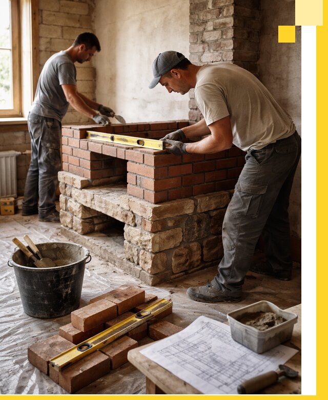 Изготовление и установка печей под ключ в Пскове с гарантией