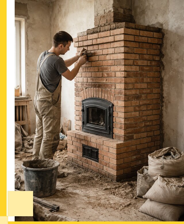 Строительство печей в Пскове от 65975 р. под ключ, ЭриданПск