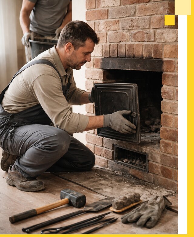 Ремонт печей в Пскове с гарантией качества и безопасности