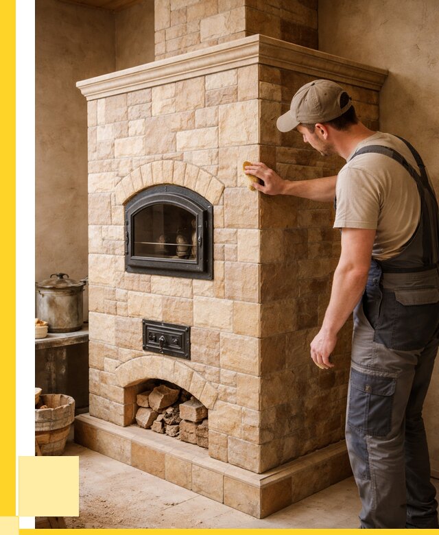 Облицовка печей в Пскове от 4568 р. под ключ | ЭриданПск