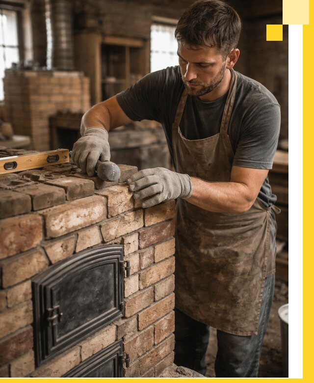 Изготовление печей на заказ в Пскове с проектом и монтажом