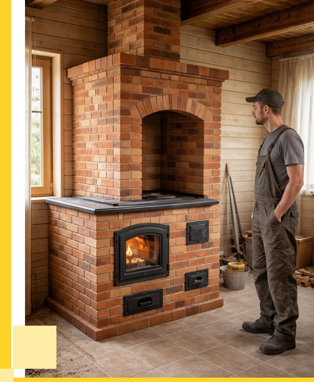 Кирпичные печи в Пскове: купить от 152250 р. | ЭриданПск