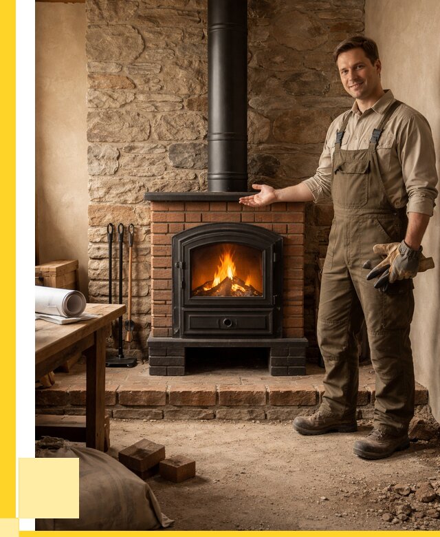 Печи отопительные из кирпича в Пскове от 81200 р., ЭриданПск