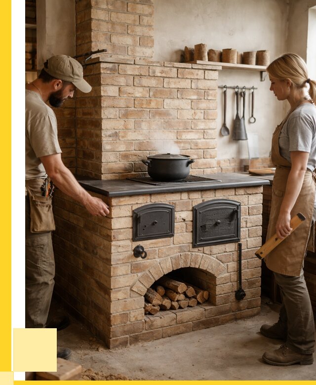 Варочно отопительные печи в Пскове от 91350 р. | ЭриданПск