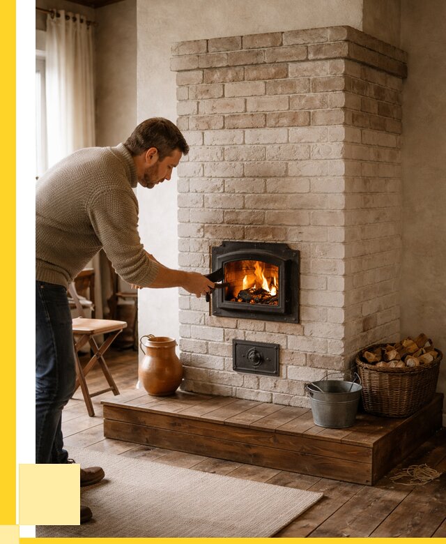 Печь голландка из кирпича в Пскове от 86275 р. | ЭриданПск