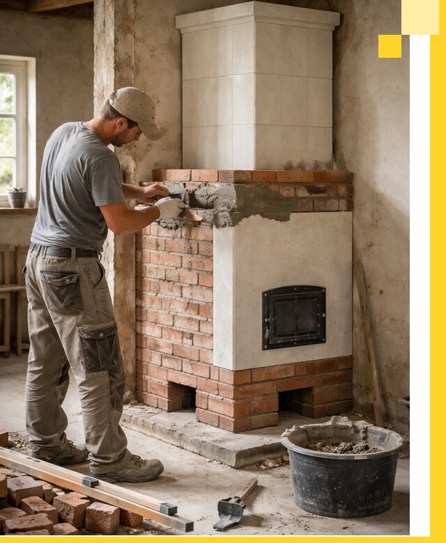 Изготовление и установка печей-голландок под ключ в Пскове