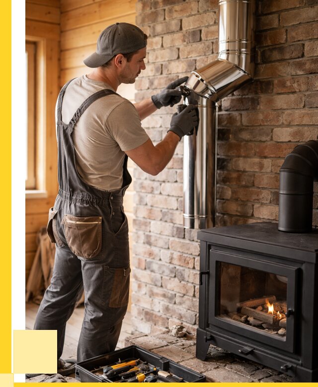 Монтаж дымоходов для печей в Пскове от 7613 р. | ЭриданПск