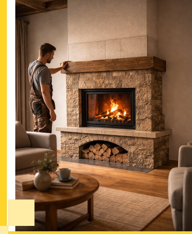 Печи камины для дома под ключ в Пскове от 55825 р. | ЭриданПск