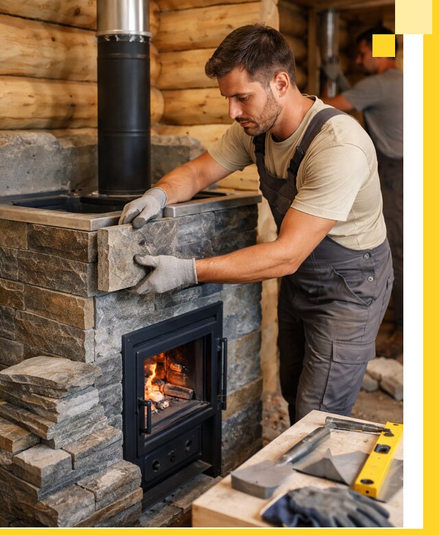 Печи для бани под ключ в Пскове: изготовление и монтаж