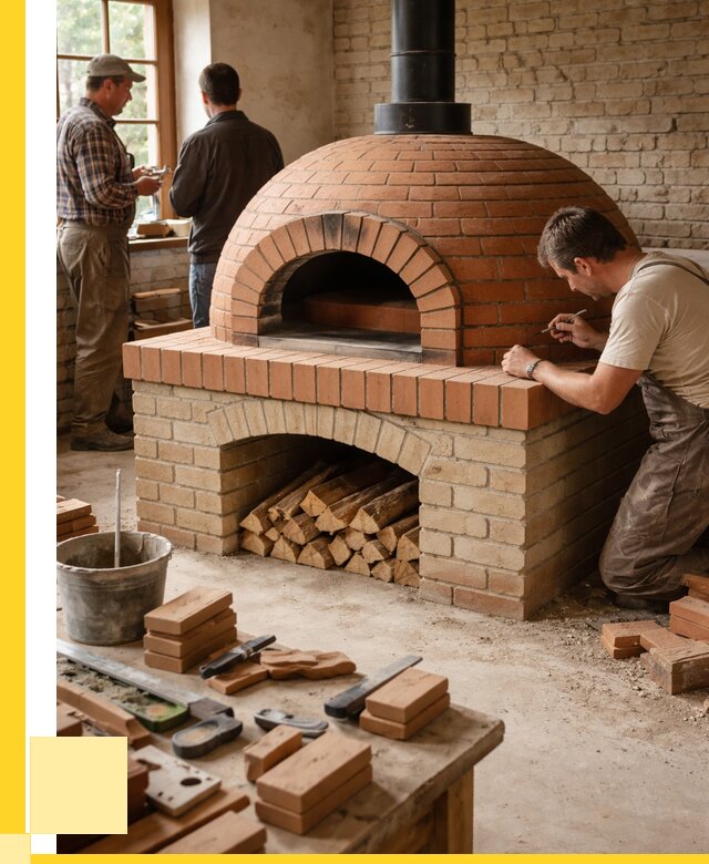 Помпейская печь дровяная для пиццы в Пскове | ЭриданПск от 203000 р.