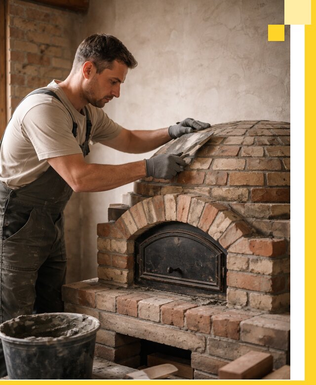 Изготовление и монтаж помпейских печей на заказ в Пскове