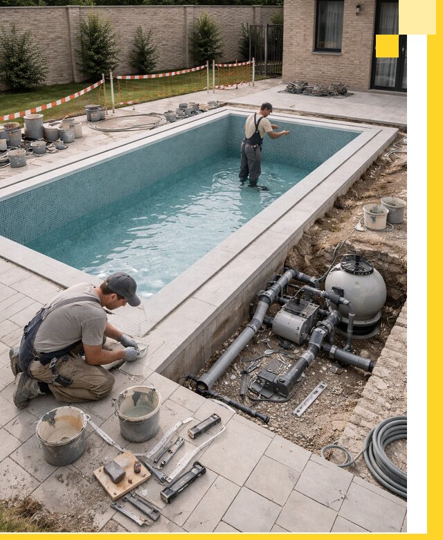 Строительство бассейнов под ключ в Пскове: проекты и монтаж