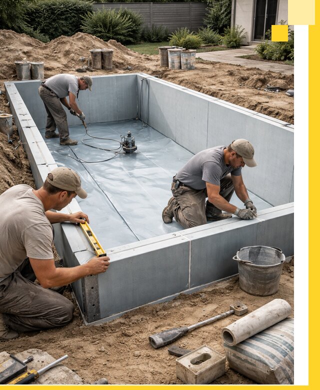 Профессиональный монтаж бассейнов под ключ в Пскове с гарантией