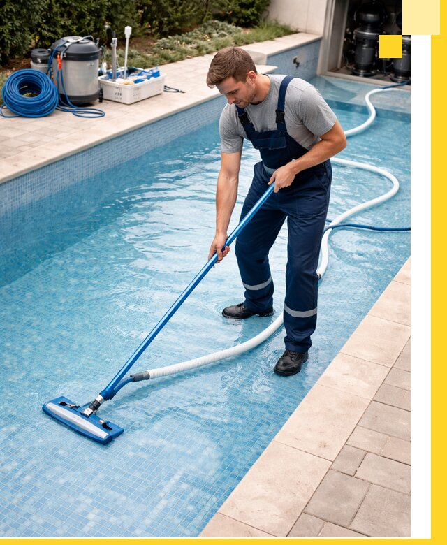 Профессиональная чистка бассейнов и фильтров в Пскове под ключ