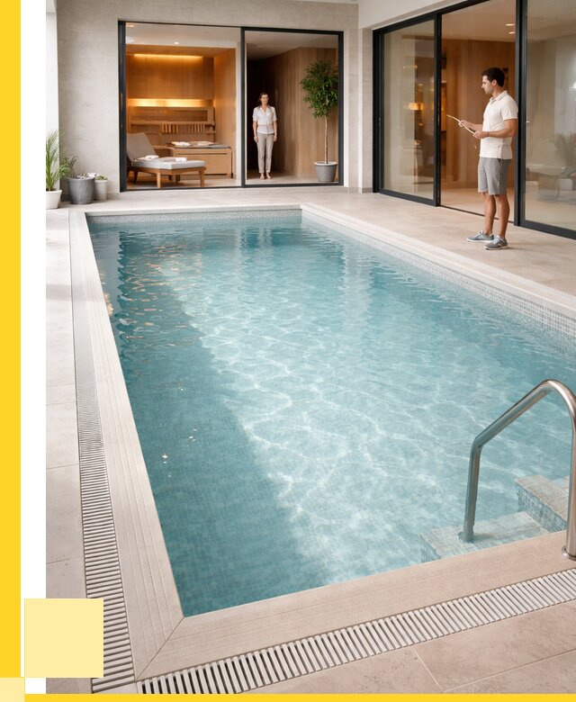 Отделка бассейна пленкой ПВХ в Пскове от 3553 р. - ЭриданПск