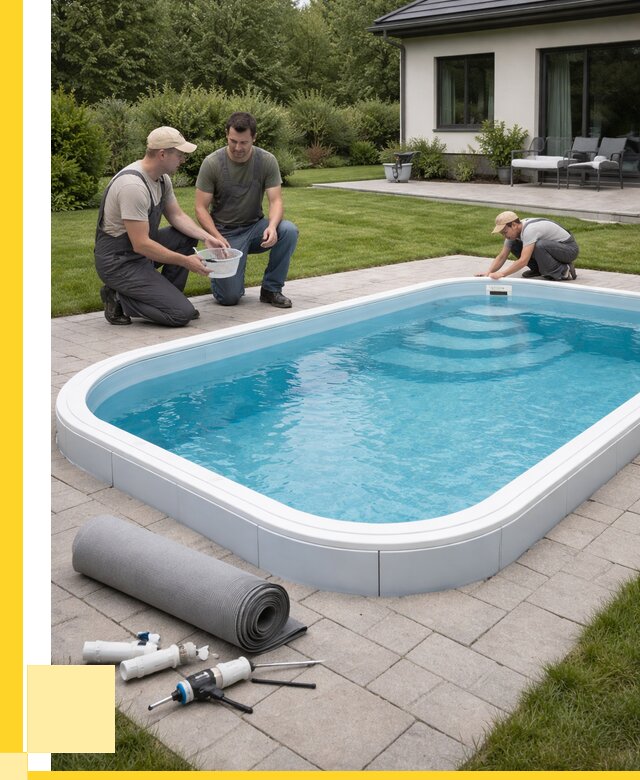 Пластиковый бассейн купить в Пскове от 253750 р., ЭриданПск