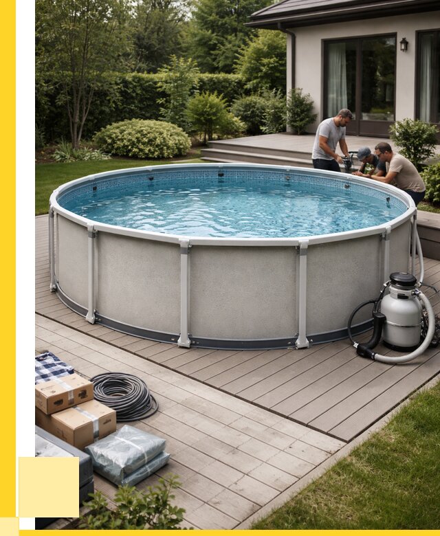 Купить каркасные бассейны в Пскове от 45675 р. | ЭриданПск