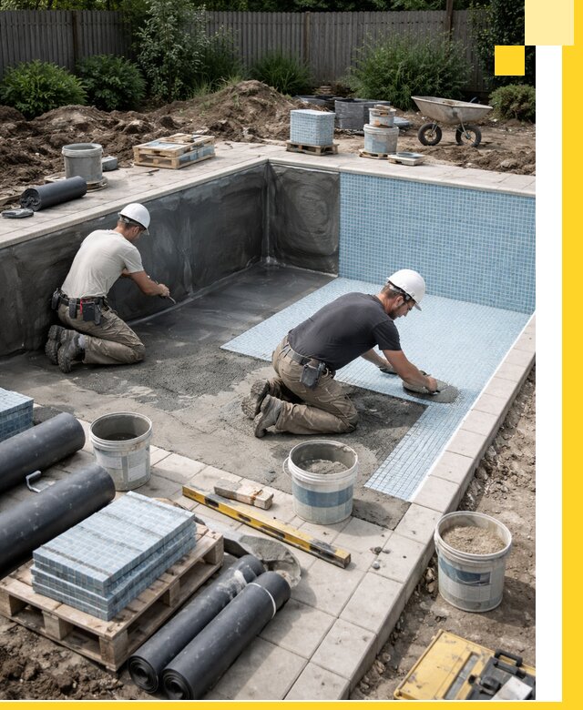 Проектирование и строительство стационарных бассейнов в Пскове