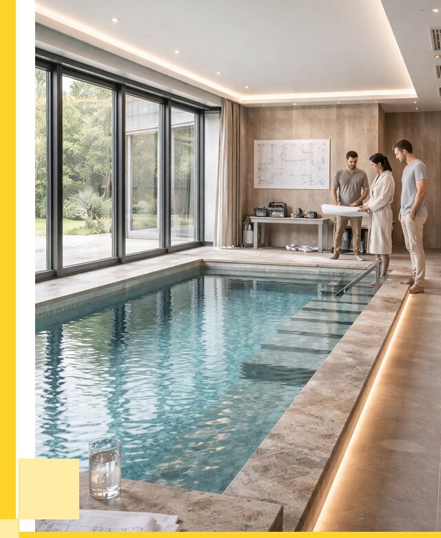 Закрытые бассейны под ключ в Пскове от 2537500 р. | ЭриданПск