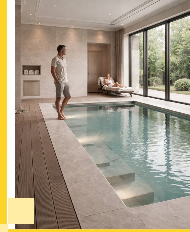 Бассейны в коттедже под ключ в Пскове от 1218000 р. | ЭриданПск