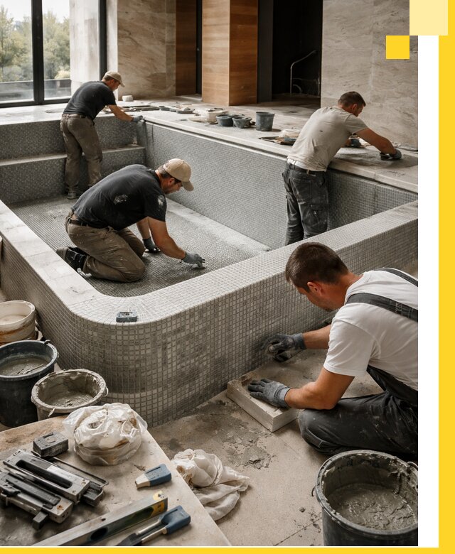 Строительство и установка СПА бассейнов под ключ в Пскове