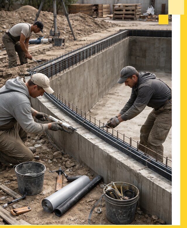 Качественный монтаж чаши бассейна в Пскове под ключ с гарантией