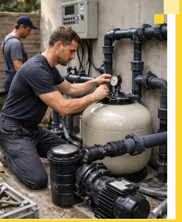 Поставка и монтаж фильтровального оборудования для бассейнов в Пскове