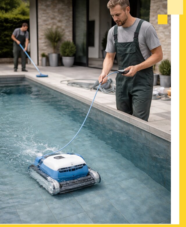 Роботы пылесосы для бассейнов в Пскове, продажа и обслуживание