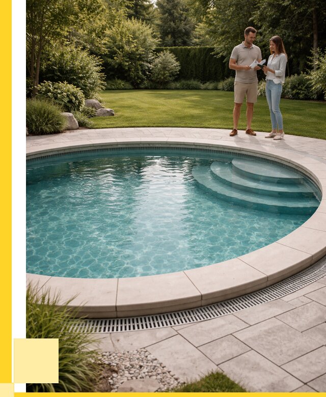 Круглые каркасные бассейны купить в Пскове от 253750 р. | ЭриданПск