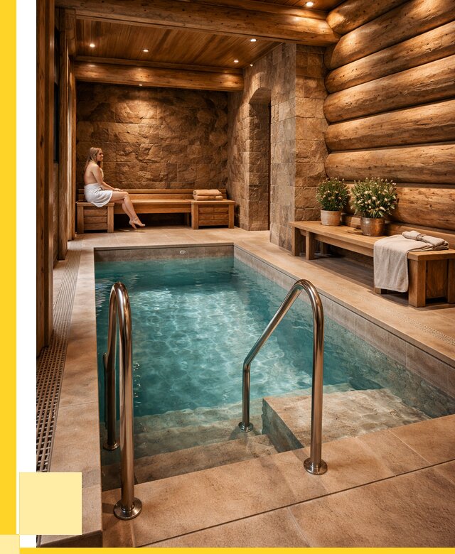 Аренда бани с бассейном в Пскове от 1522500 р. | ЭриданПск