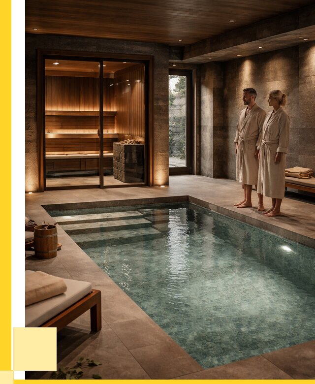 Сауна с большим бассейном в Пскове от 1218000 р. ЭриданПск