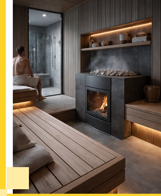 Проект сауны в частном доме в Пскове от 35525 р. | ЭриданПск