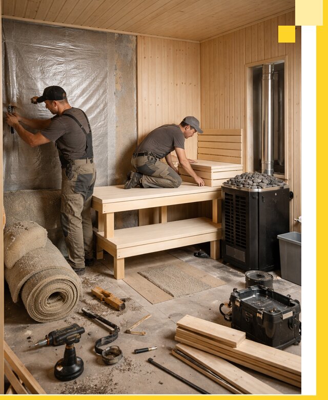 Проекты саун под ключ в Пскове дизайн и строительство