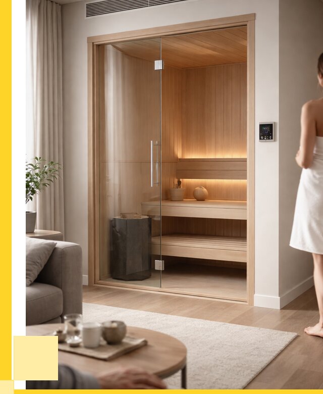 Сауна в квартире под ключ в Пскове от 121800 р. ЭриданПск