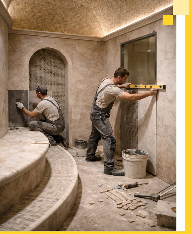 Проектирование и строительство саун с хамамом под ключ в Пскове