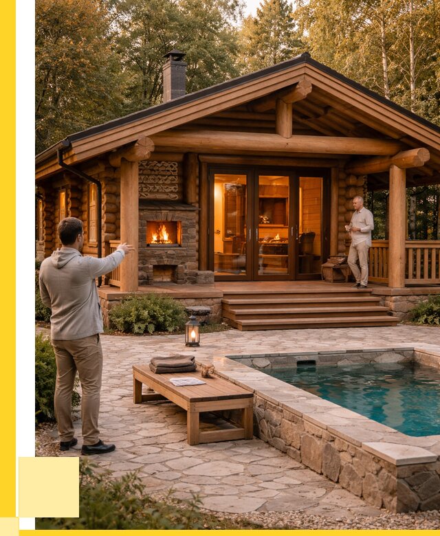 Проекты бань и хамам в Пскове от 25375 р. | ЭриданПск