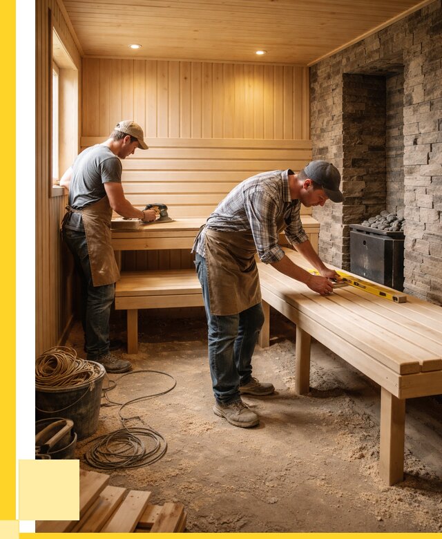 Отделка бани в Пскове: внутренняя отделка от 3045 р. | ЭриданПск