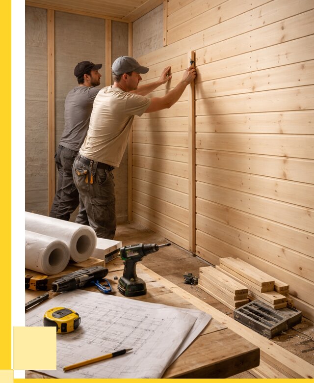 Обшивка бани вагонкой в Пскове от 1218 р., ЭриданПск