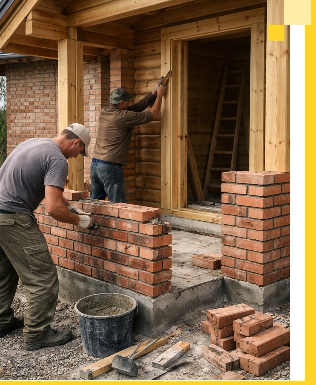 Строительство кирпичных бань под ключ в Пскове с гарантией качества